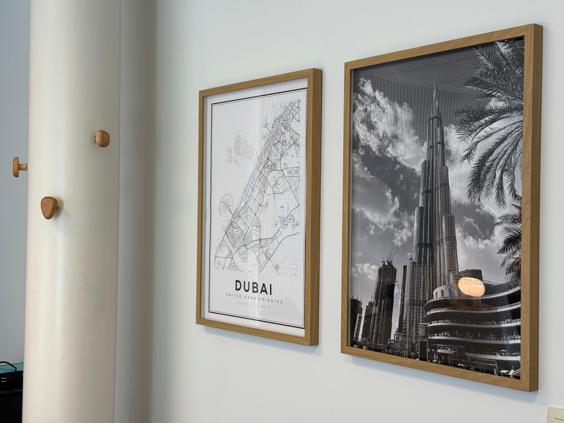 Dubai Marina kunstwerk in kantoor